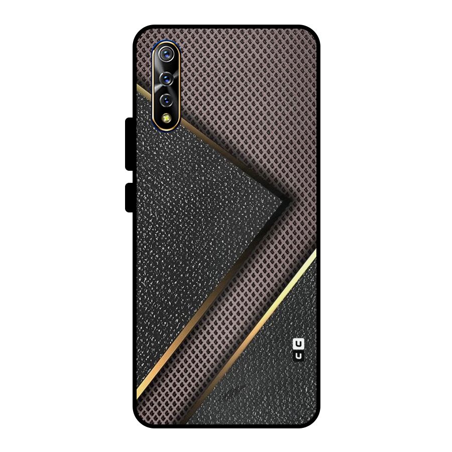 Rugged Polka Design Metal Back Case for Vivo S1