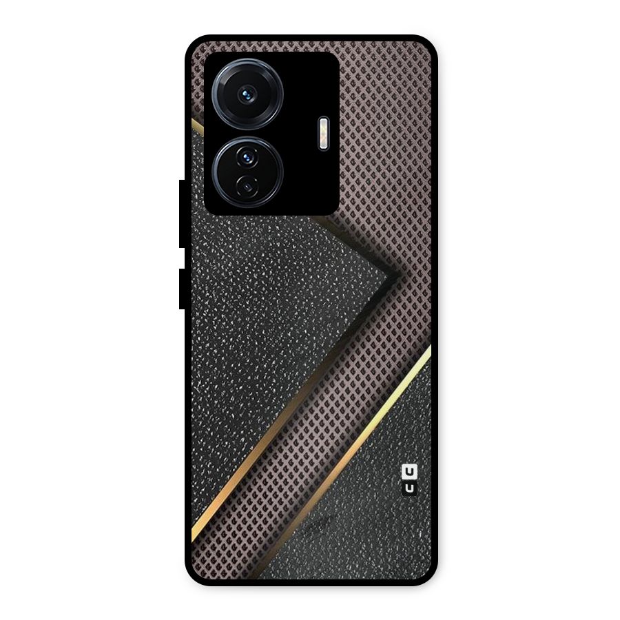 Rugged Polka Design Metal Back Case for Vivo T1 Pro