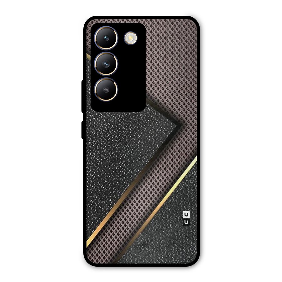 Rugged Polka Design Metal Back Case for Vivo T3 5G