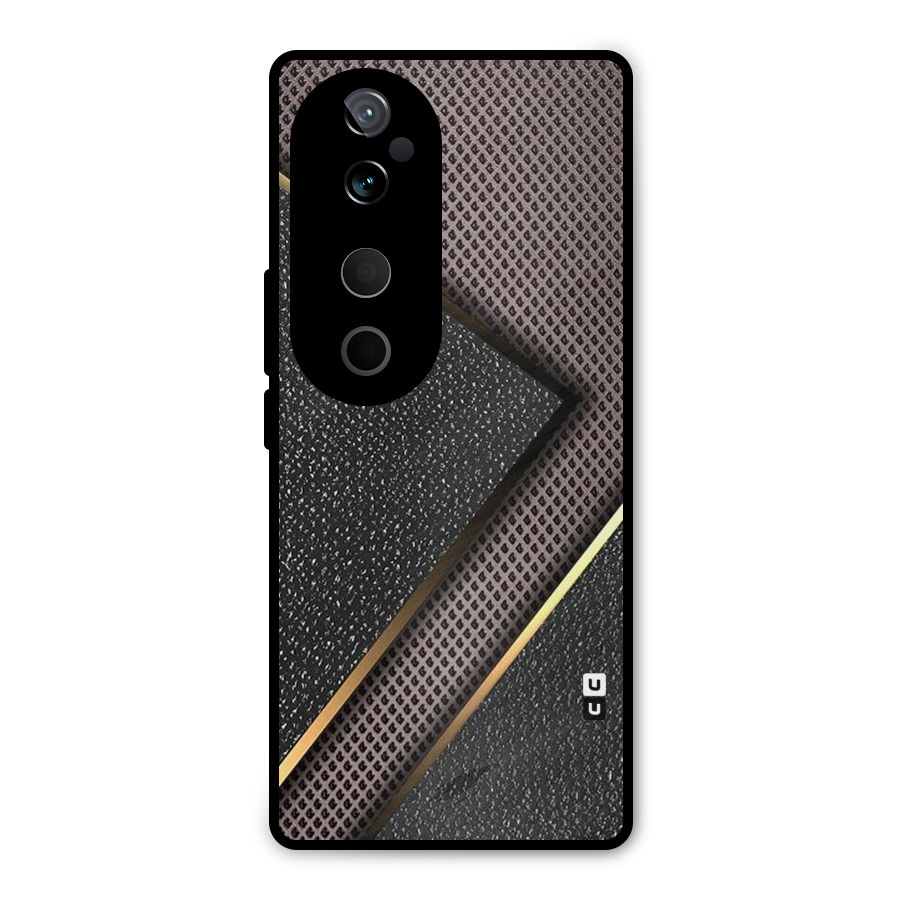 Rugged Polka Design Metal Back Case for Vivo T3 Ultra