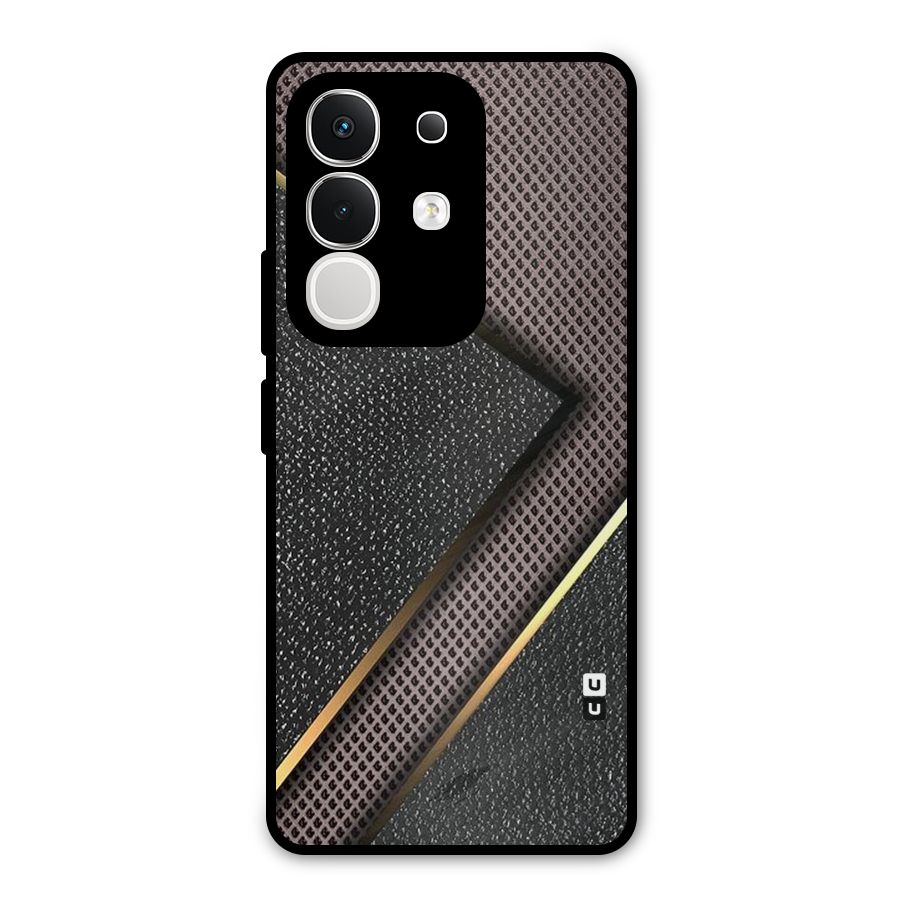 Rugged Polka Design Metal Back Case for Vivo T4x