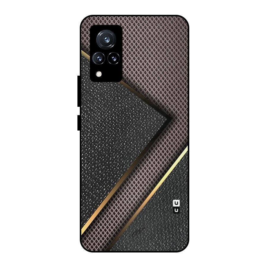 Rugged Polka Design Metal Back Case for Vivo V21 5G