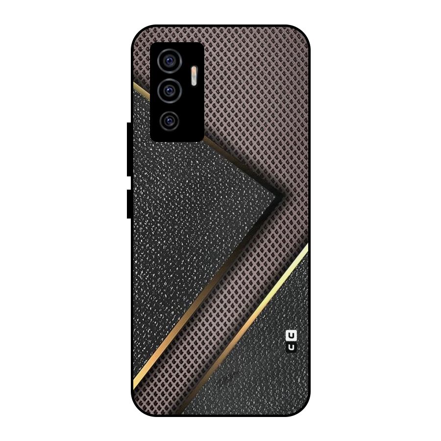 Rugged Polka Design Metal Back Case for Vivo V23e