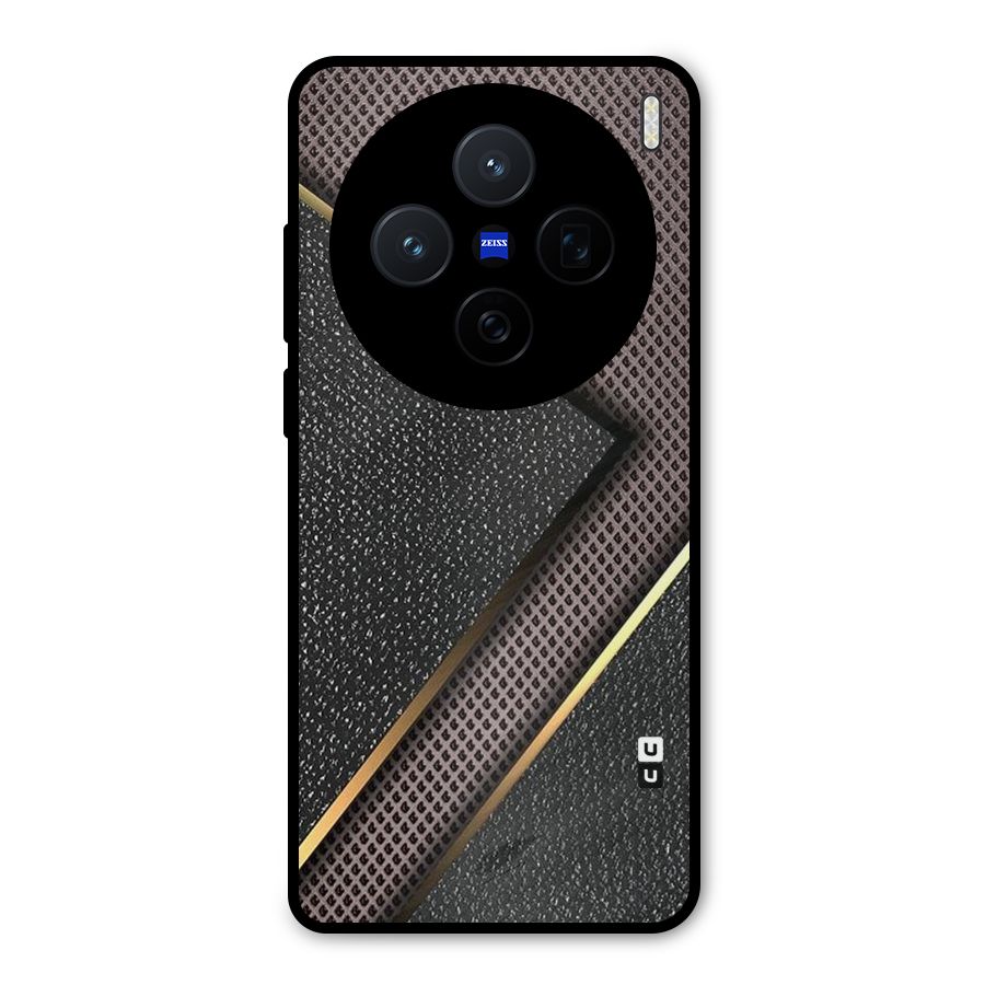 Rugged Polka Design Metal Back Case for Vivo X200