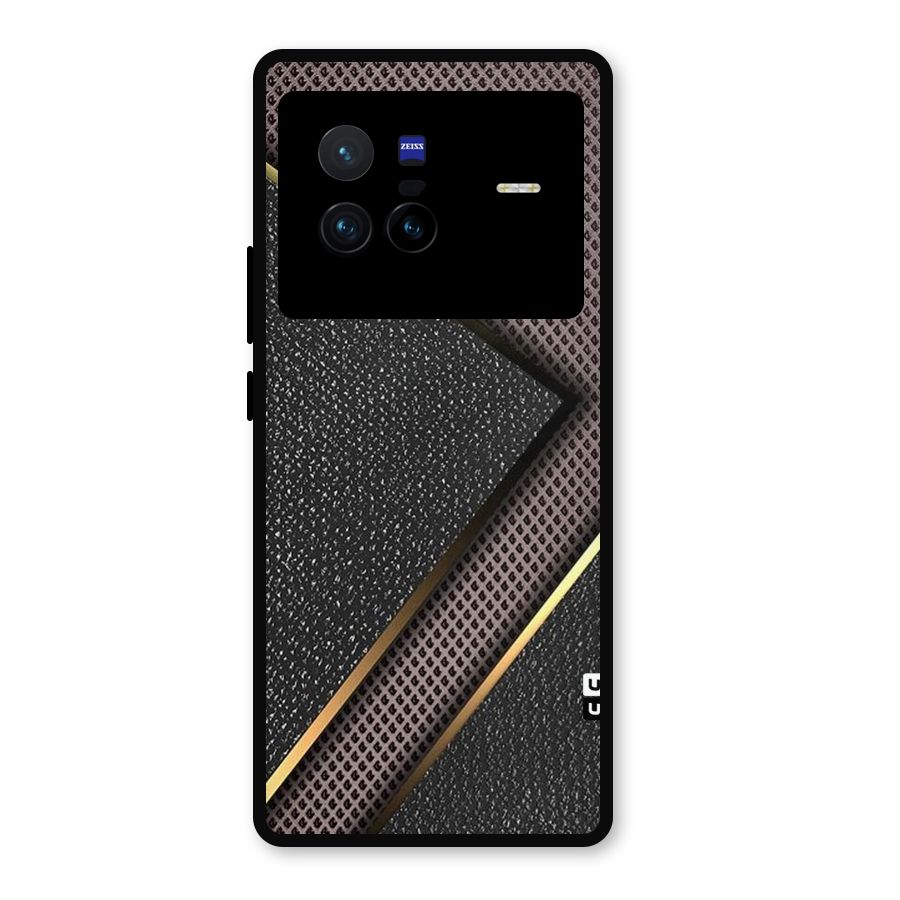 Rugged Polka Design Metal Back Case for Vivo X80
