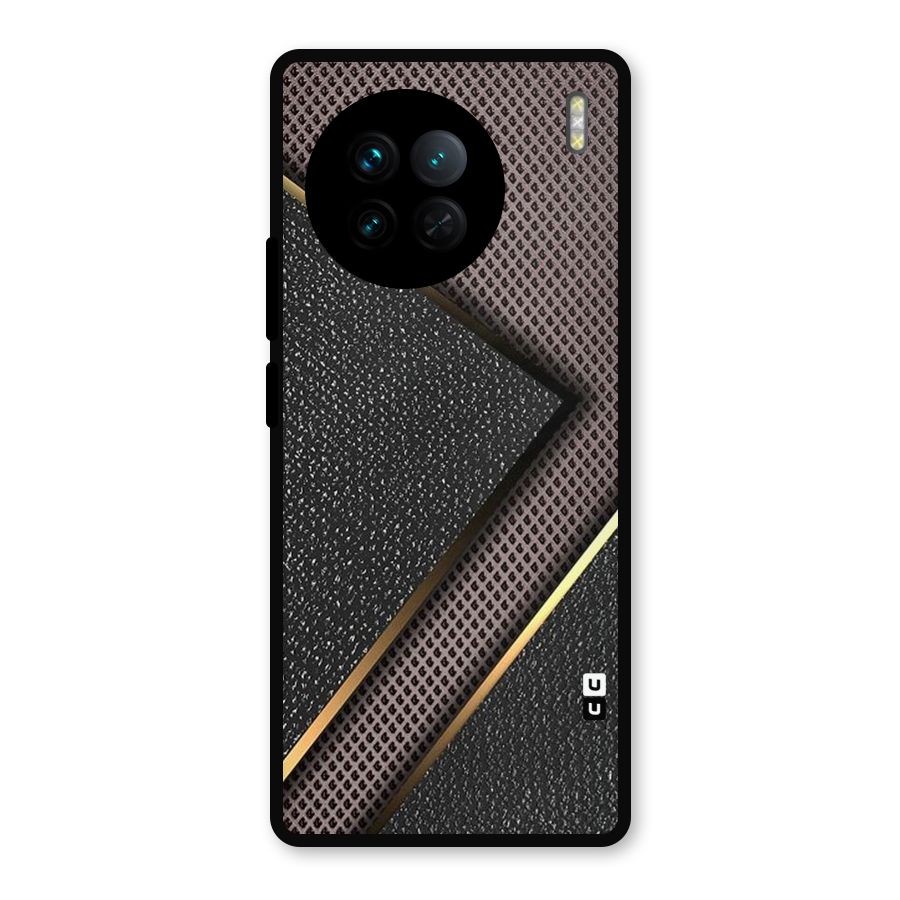 Rugged Polka Design Metal Back Case for Vivo X90