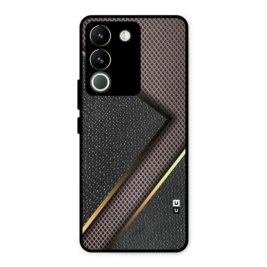Rugged Polka Design Metal Back Case for Vivo Y200