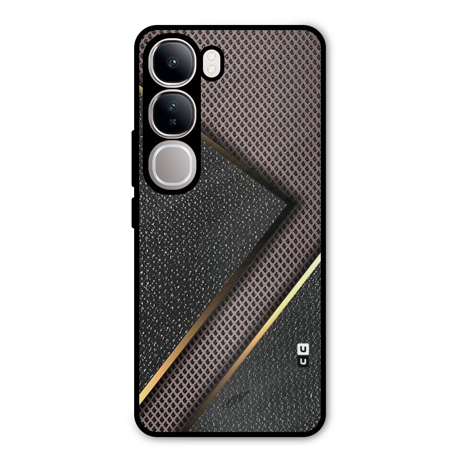 Rugged Polka Design Metal Back Case for Vivo Y300