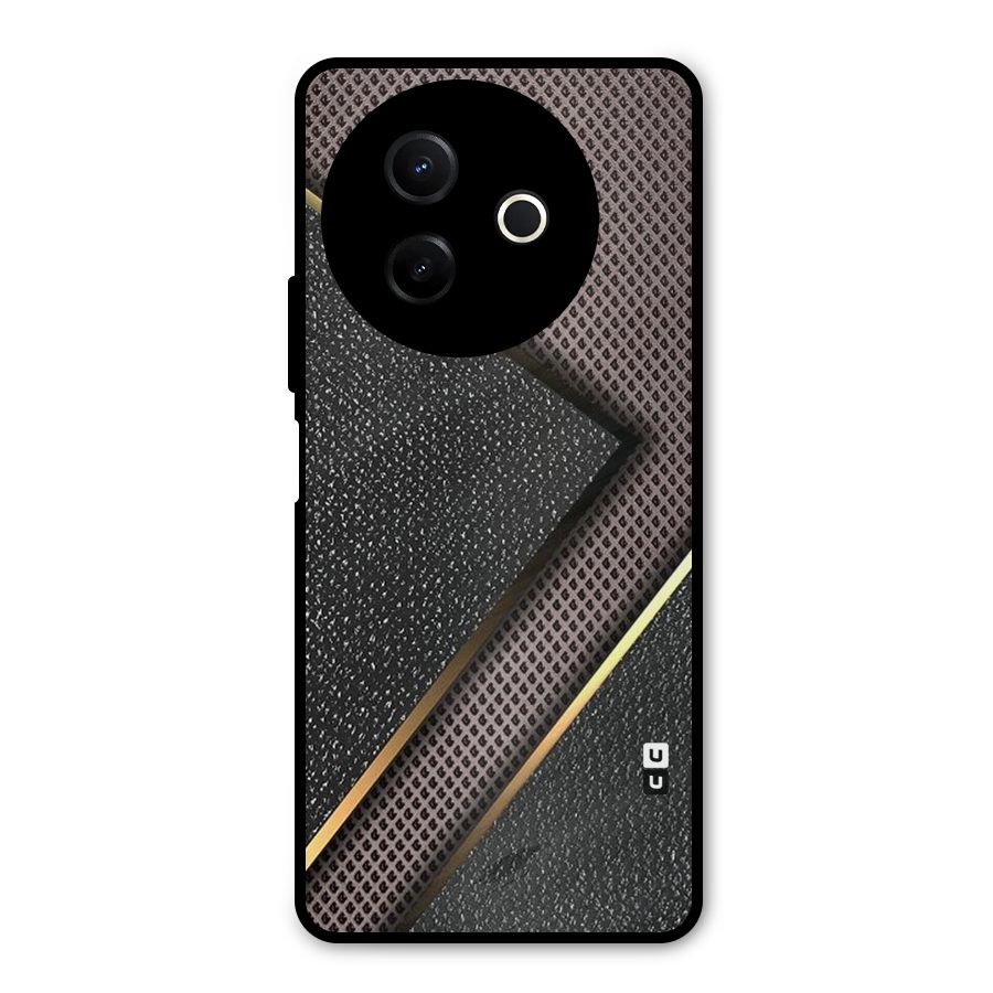 Rugged Polka Design Metal Back Case for Vivo Y39