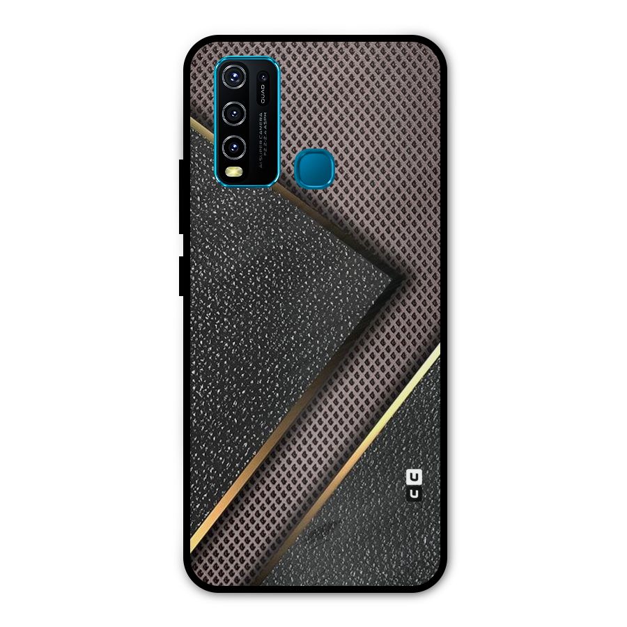 Rugged Polka Design Metal Back Case for Vivo Y50