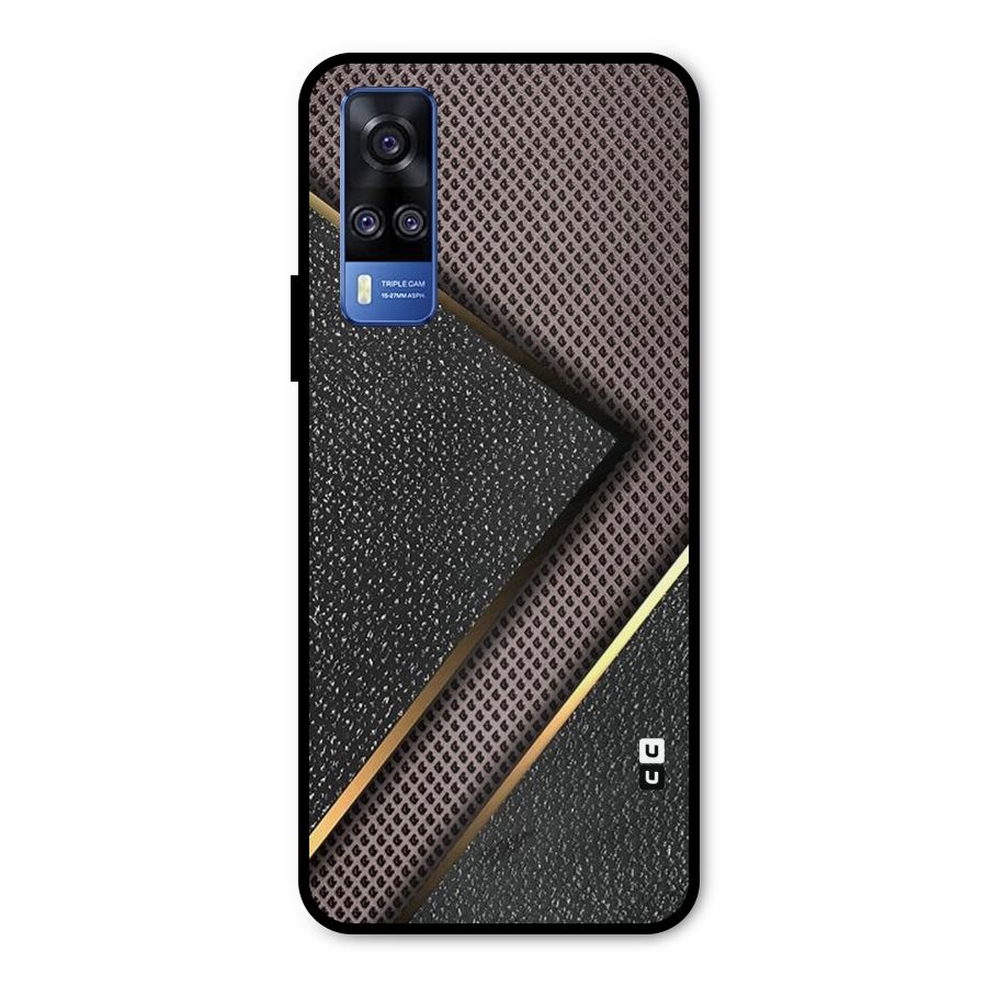 Rugged Polka Design Metal Back Case for Vivo Y51A
