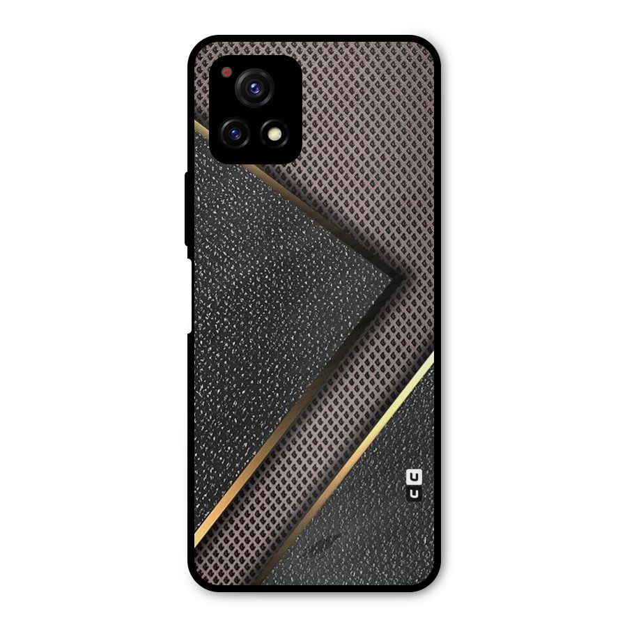 Rugged Polka Design Metal Back Case for Vivo Y72 5G