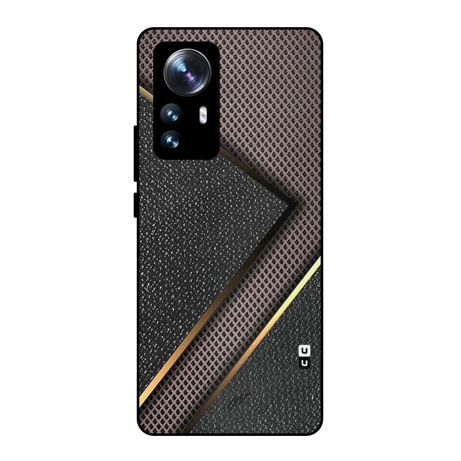 Rugged Polka Design Metal Back Case for Xiaomi 12 Pro