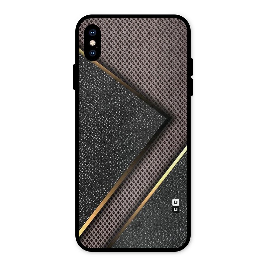 Rugged Polka Design Metal Back Case for iPhone XS Max