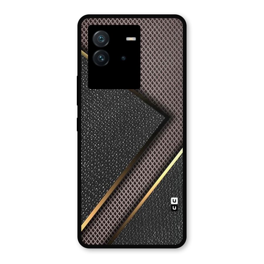 Rugged Polka Design Metal Back Case for iQOO Neo 6 5G