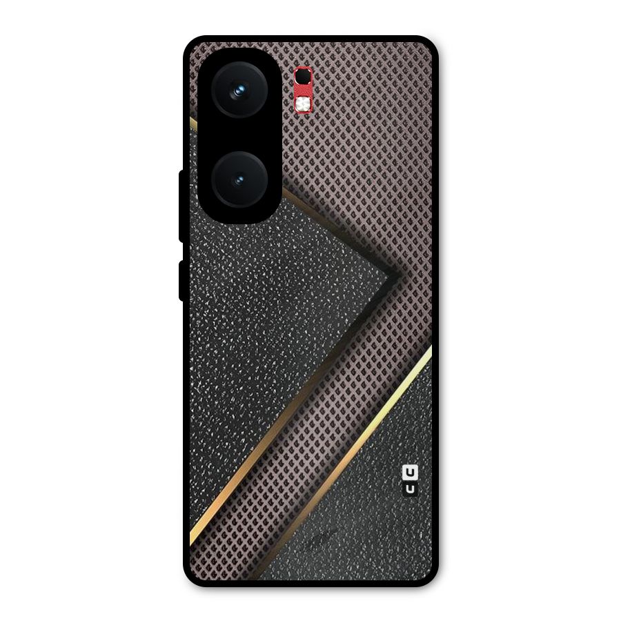 Rugged Polka Design Metal Back Case for iQOO Neo 9 Pro