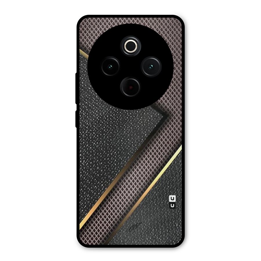 Rugged Polka Design Metal Back Case for iQOO Z10
