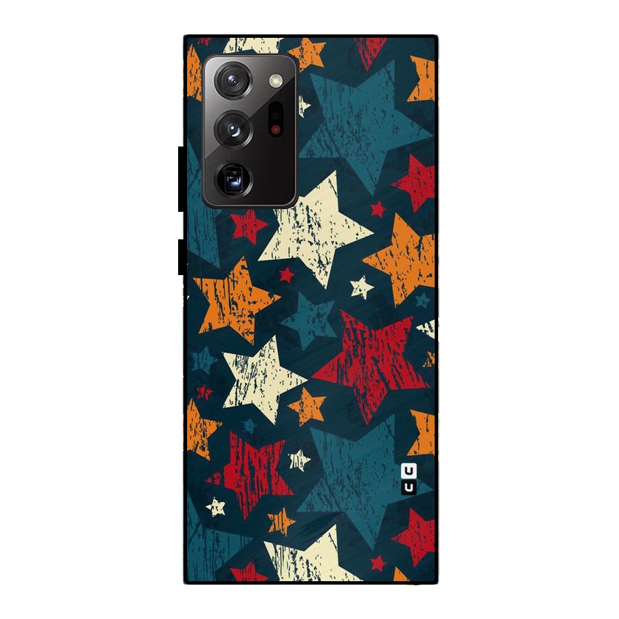 Rugged Star Design Metal Back Case for Galaxy Note 20 Ultra