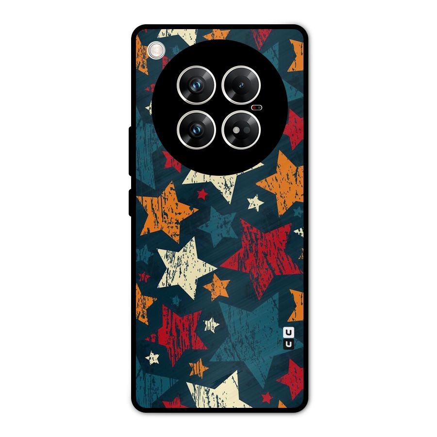Rugged Star Design Metal Back Case for Infinix Zero 40 5G