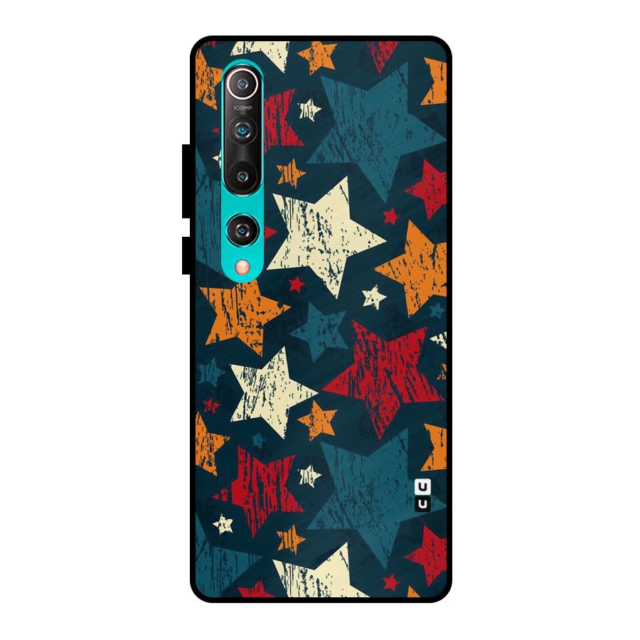 Rugged Star Design Metal Back Case for Mi 10