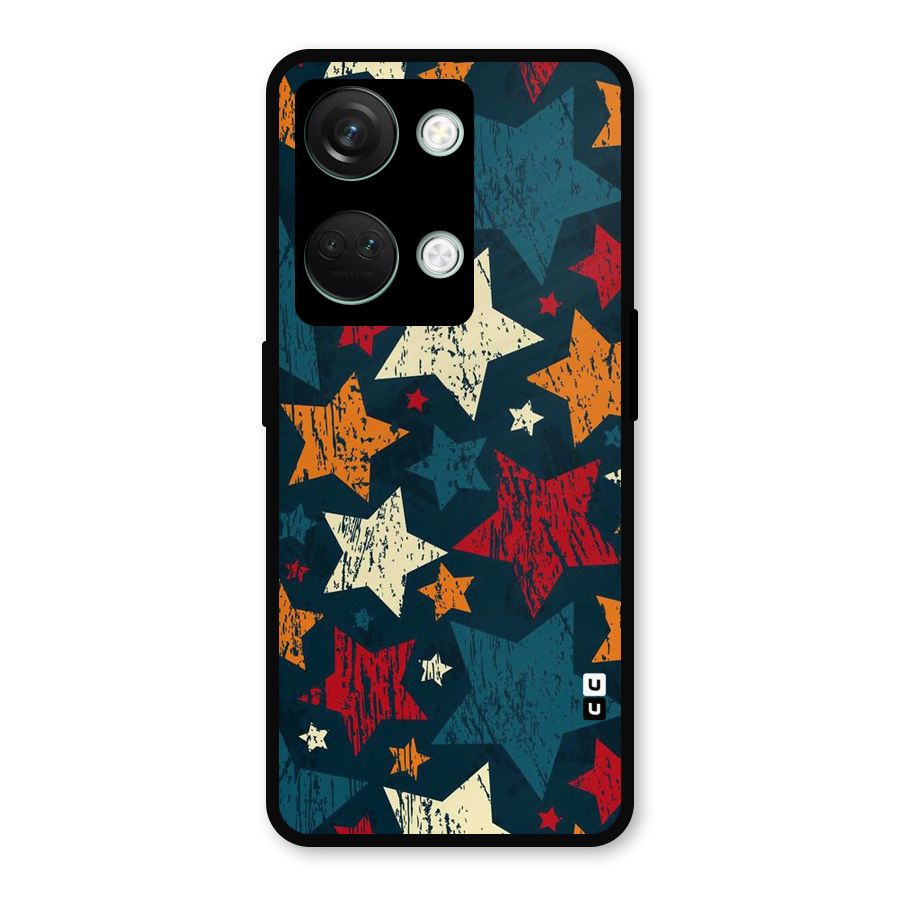 Rugged Star Design Metal Back Case for OnePlus Nord 3