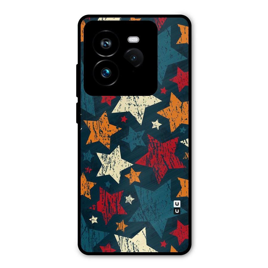 Rugged Star Design Metal Back Case for Realme GT 7 Pro