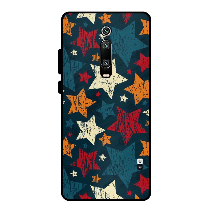 Rugged Star Design Metal Back Case for Redmi K20
