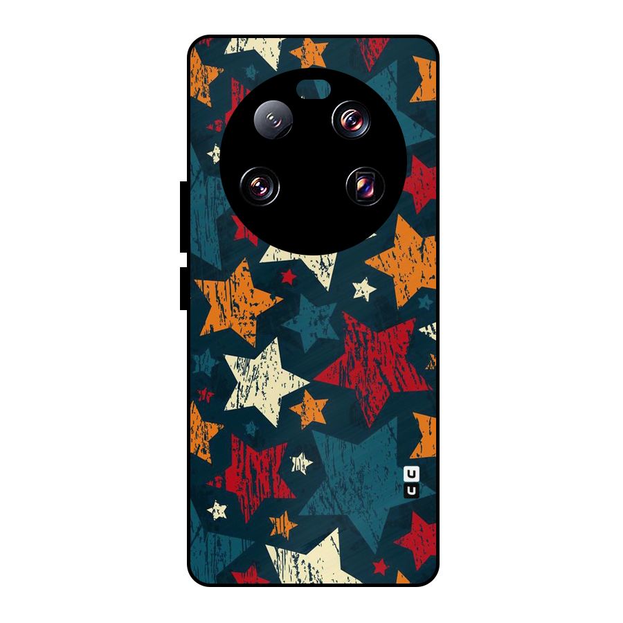 Rugged Star Design Metal Back Case for Xiaomi 13 Ultra