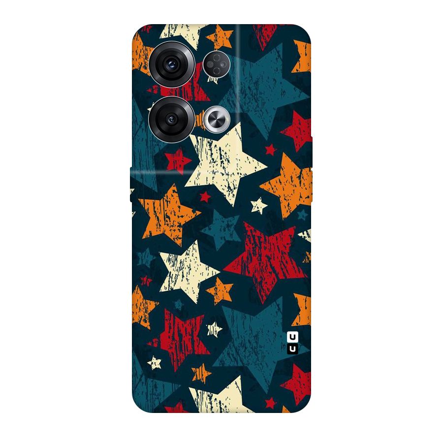 Rugged Star Design Original Polycarbonate Back Case for Oppo Reno8 Pro 5G