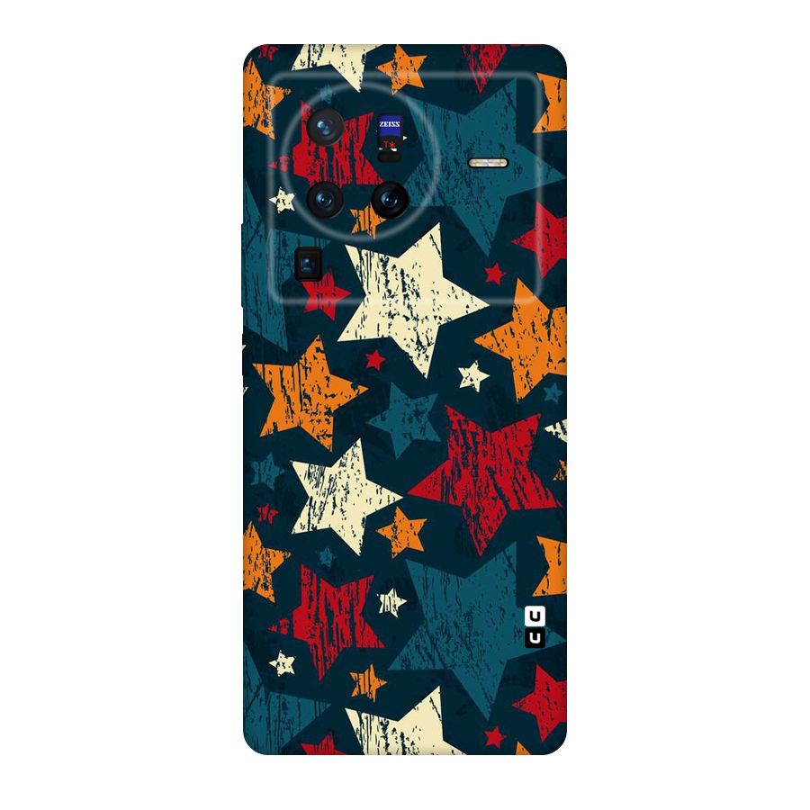 Rugged Star Design Original Polycarbonate Back Case for Vivo X80