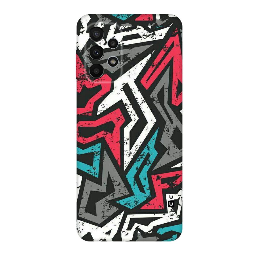 Rugged Strike Abstract Original Polycarbonate Back Case for Galaxy A23