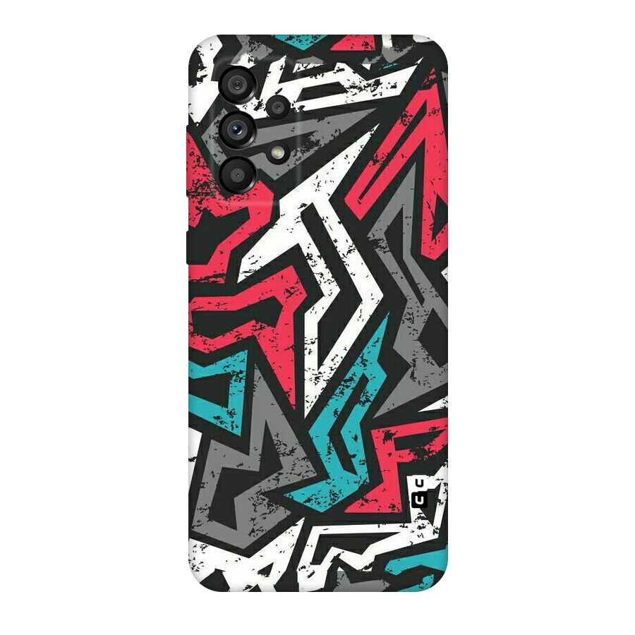 Rugged Strike Abstract Original Polycarbonate Back Case for Galaxy A73 5G