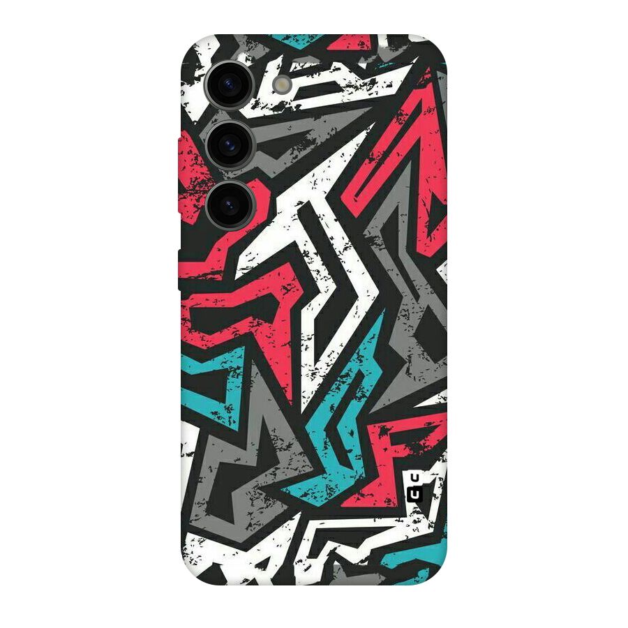 Rugged Strike Abstract Original Polycarbonate Back Case for Galaxy S23