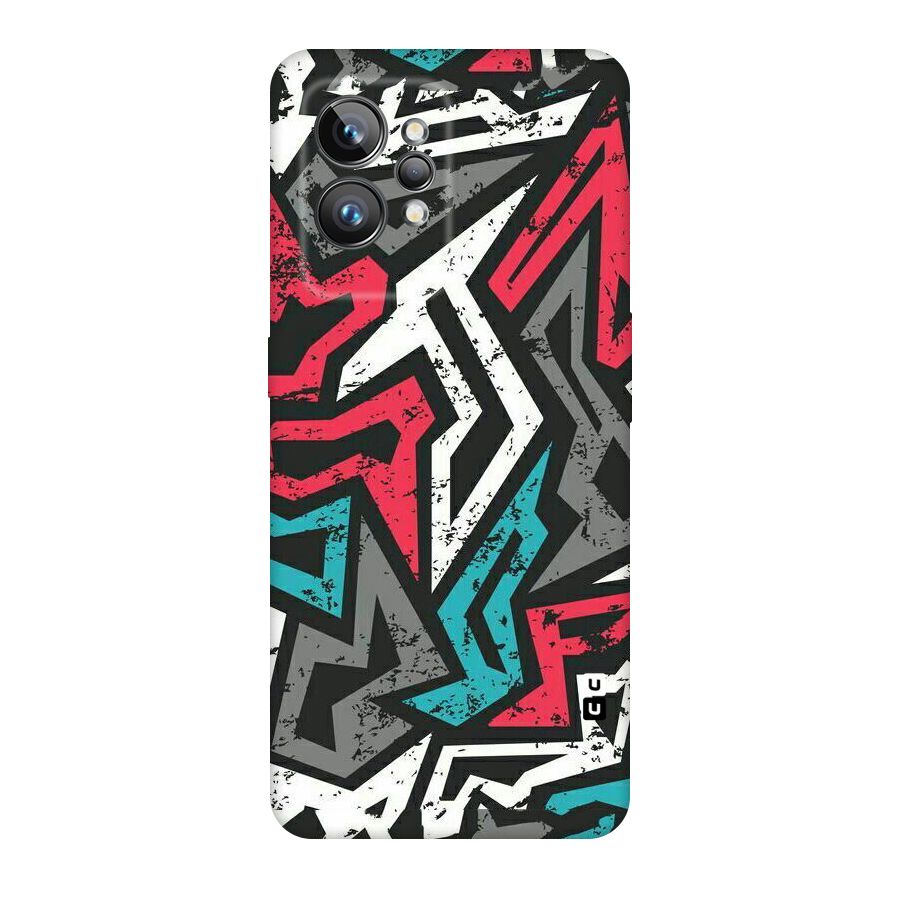 Rugged Strike Abstract Original Polycarbonate Back Case for Realme GT2 Pro