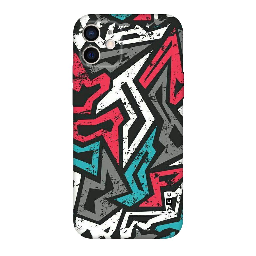 Rugged Strike Abstract Original Polycarbonate Back Case for iPhone 12