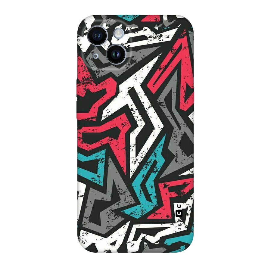 Rugged Strike Abstract Original Polycarbonate Back Case for iPhone 14