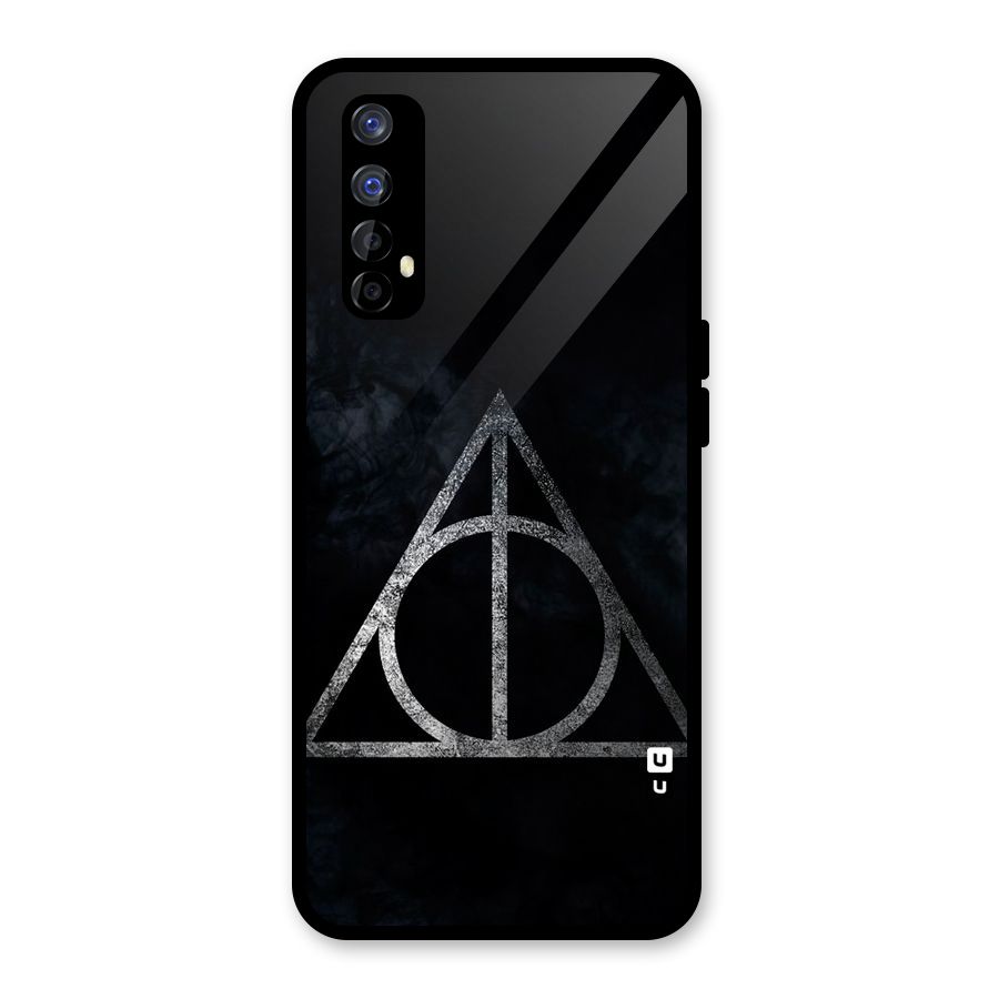 Rugged Triangle Design Glass Back Case for Realme Narzo 20 Pro