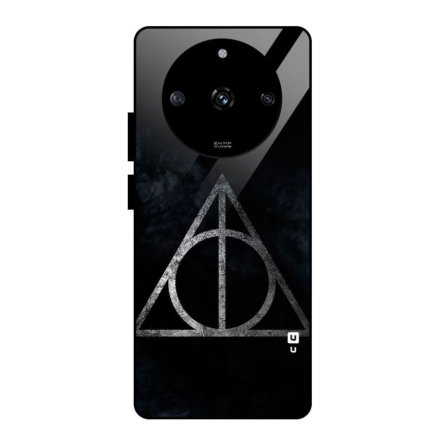 Rugged Triangle Design Glass Back Case for Realme Narzo 60 5G