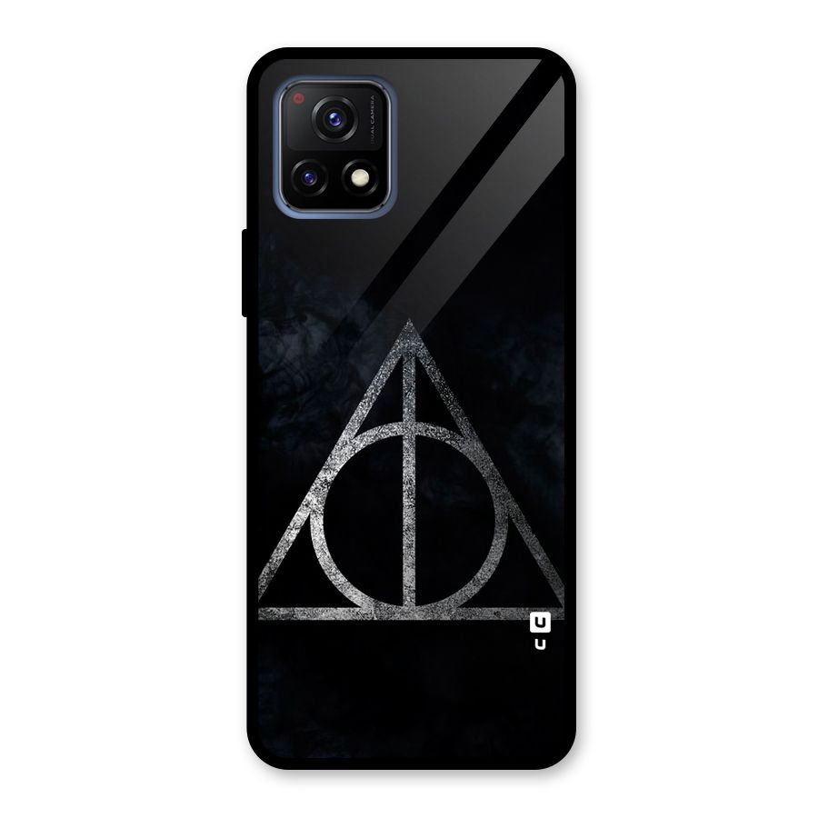 Rugged Triangle Design Glass Back Case for Vivo Y72 5G