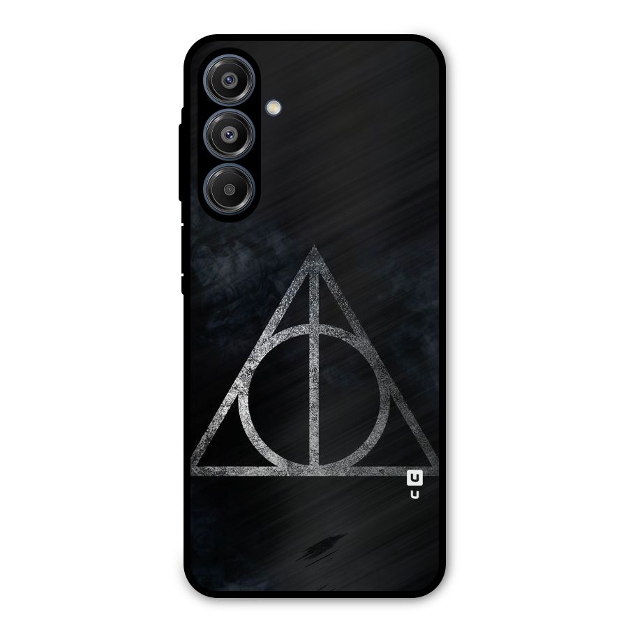 Rugged Triangle Design Metal Back Case for Galaxy A16 5G