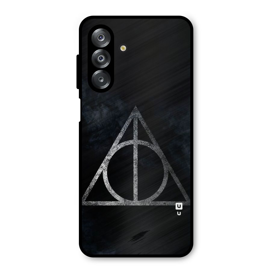 Rugged Triangle Design Metal Back Case for Galaxy A26