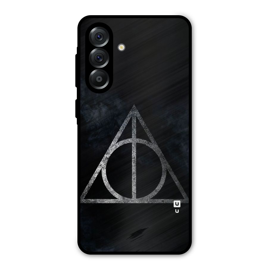 Rugged Triangle Design Metal Back Case for Galaxy A36