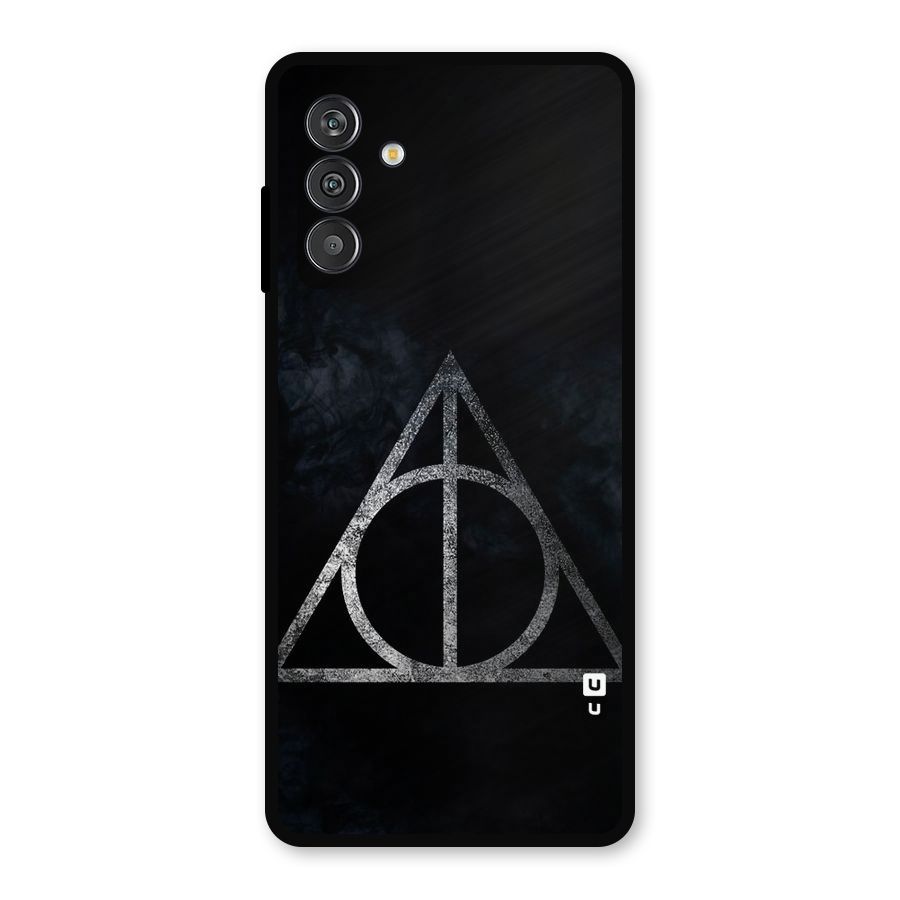 Rugged Triangle Design Metal Back Case for Galaxy F13