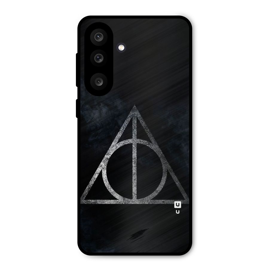 Rugged Triangle Design Metal Back Case for Galaxy F56