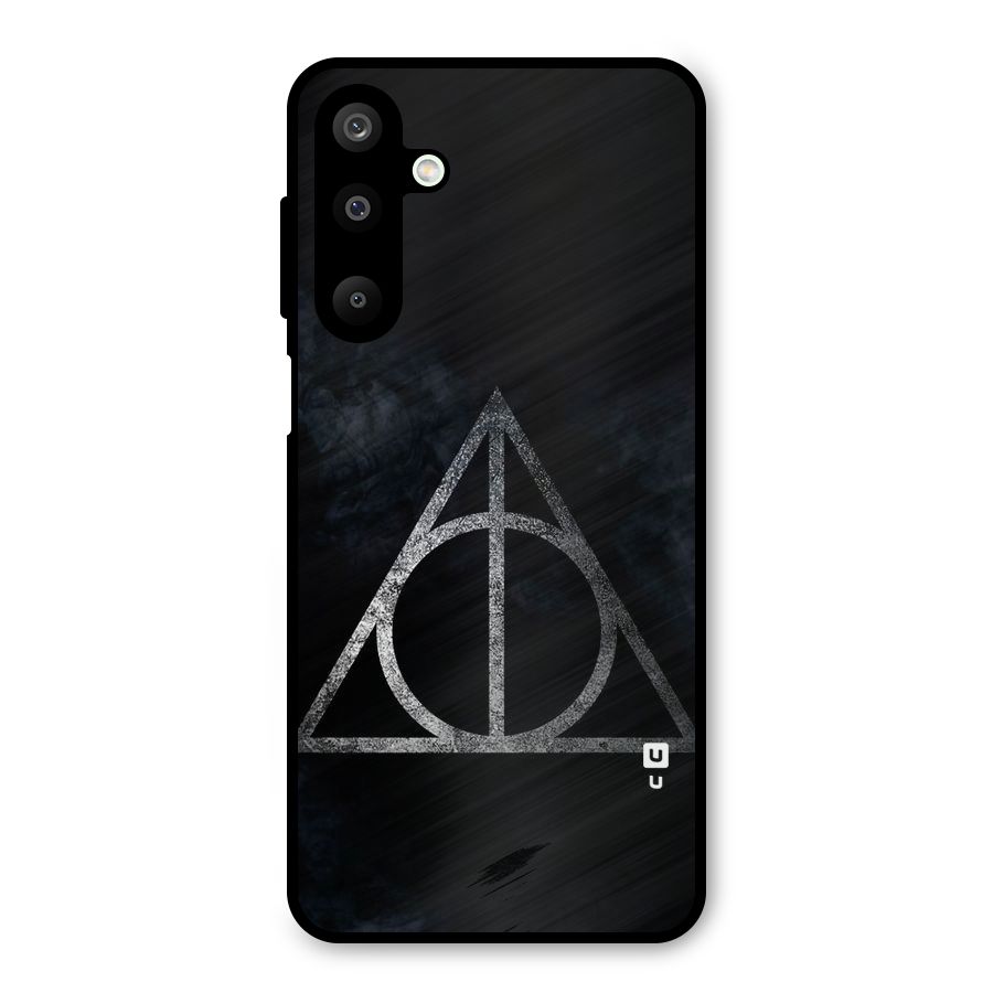 Rugged Triangle Design Metal Back Case for Galaxy M16