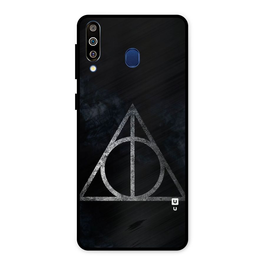Rugged Triangle Design Metal Back Case for Galaxy M30