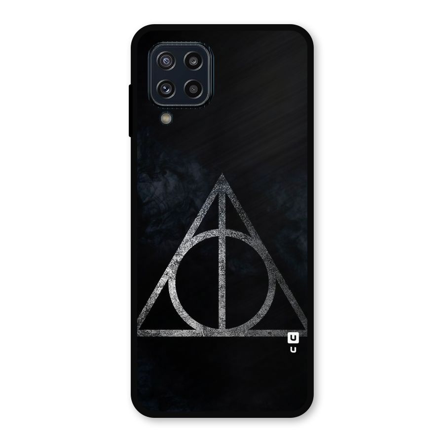 Rugged Triangle Design Metal Back Case for Galaxy M32