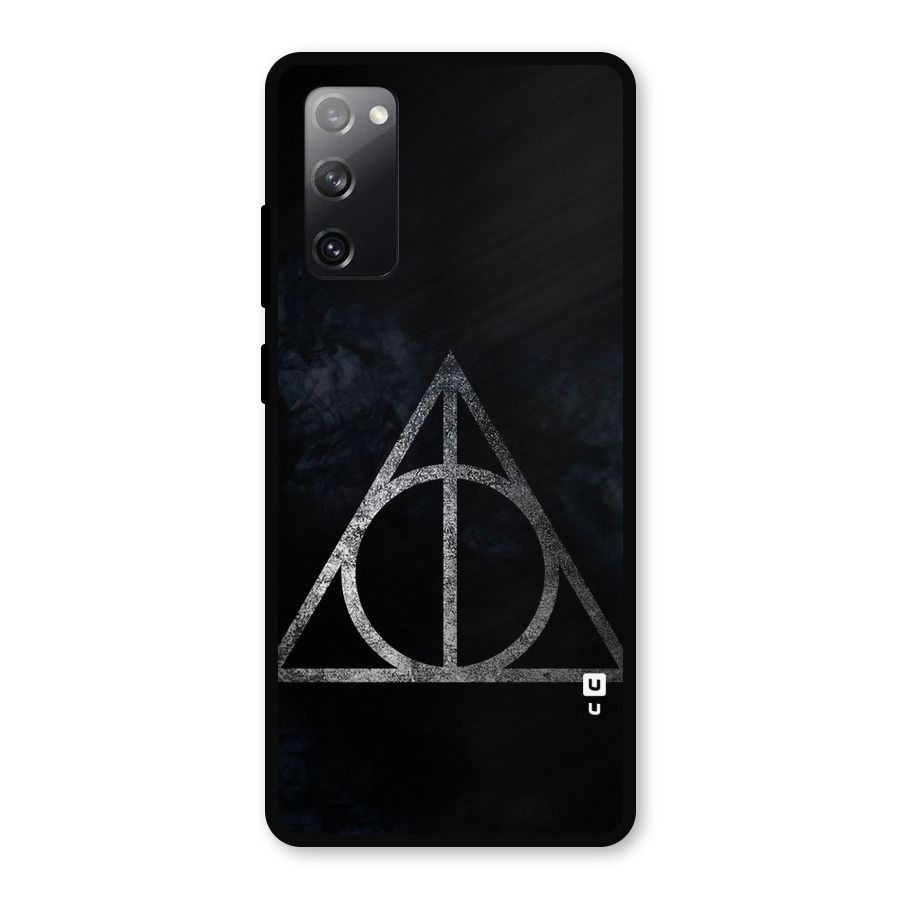 Rugged Triangle Design Metal Back Case for Galaxy S20 FE