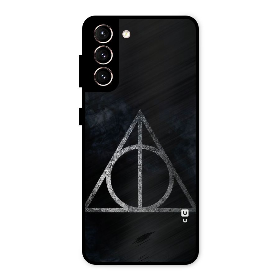 Rugged Triangle Design Metal Back Case for Galaxy S21 5G