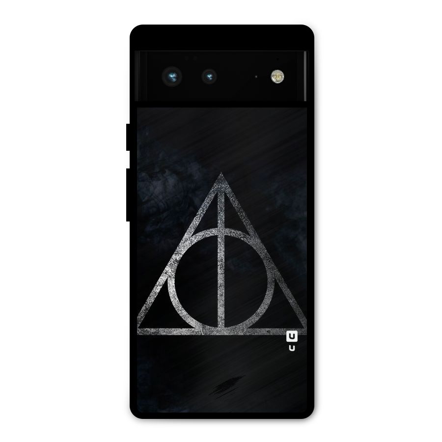 Rugged Triangle Design Metal Back Case for Google Pixel 6